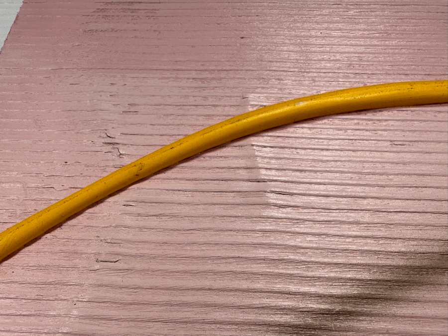 William Anton (20th Century, NYC) Original Modernist Acrylic Painting On Canvas Titled 'Black Abstract Ball' 1984 New York Additionally Signed, Titled And Dated Verso For Evan Lurie 36 X 48 [Photo 7]