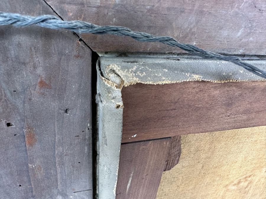 Frederick Gerald Kinnaird (d. 1881, United Kingdom) Original Antique Oil On Canvas Painting Signed F.G. Kinnaird 24 X 14 In Stunning Gilded Antique Frame 35 X 26 Estimate $1,000-$2,000 [Photo 23]