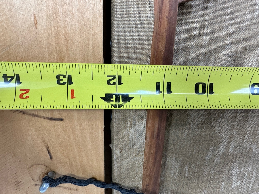 Nils Hans Christiansen (1850-1922, Denmark, Netherlands) Original Landscape Painting 12 X 24 In Antique Frame [Photo 21]