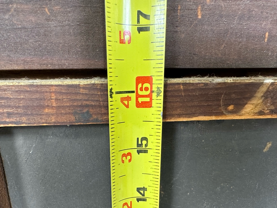 Victor Puhonny (1838-1909, Poland) Original Landscape Painting Signed V Puhonny 1885 12 X 16 In Antique Gilt Frame 23 X 27 [Photo 25]