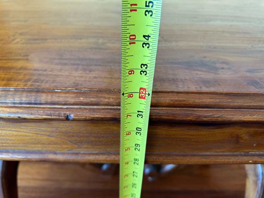 Vintage Double Pedestal Dining Table - See Photos For Condition 71 X 36 X 32H [Photo 13]