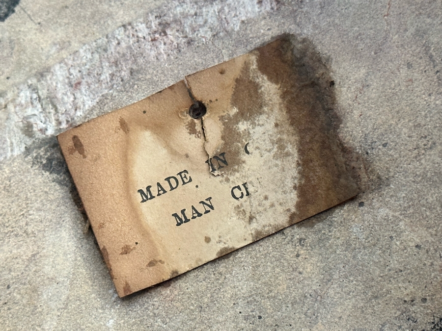 Vintage Chinese Wooden Fern Stand With Marble Top 15W X 36H [Photo 16]