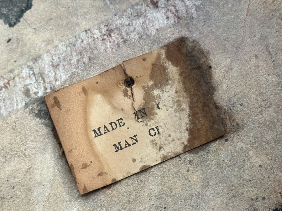 Vintage Chinese Wooden Fern Stand With Marble Top 15W X 36H [Photo 17]