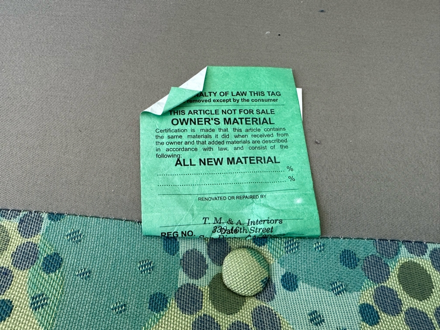 Stylish Designer Upholstered Loveseat Sofa 60W X 39D X 32H [Photo 6]