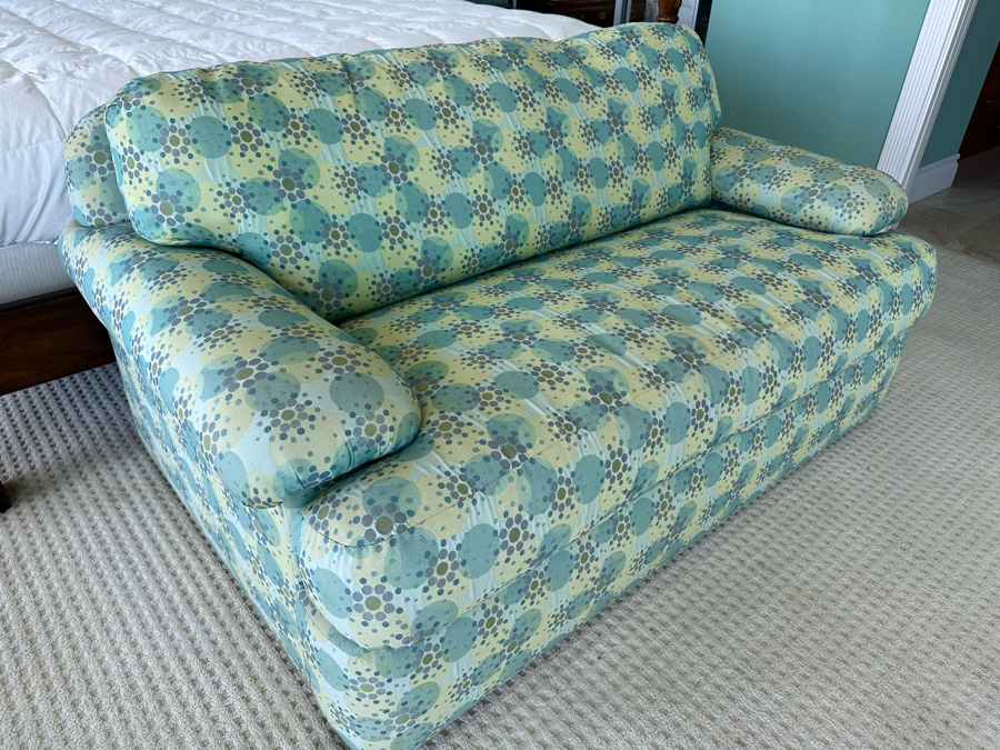 Stylish Designer Upholstered Loveseat Sofa 60W X 39D X 32H [Photo 4]