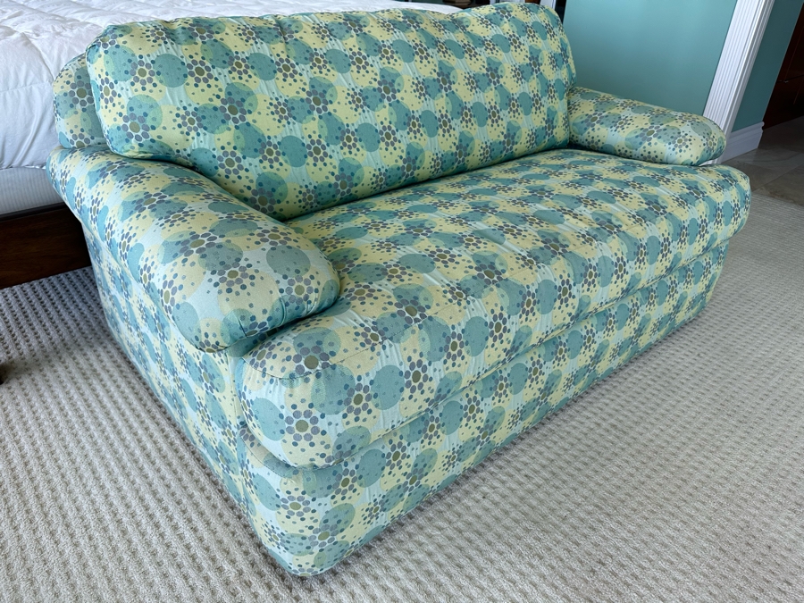 Stylish Designer Upholstered Loveseat Sofa 60W X 39D X 32H [Photo 3]