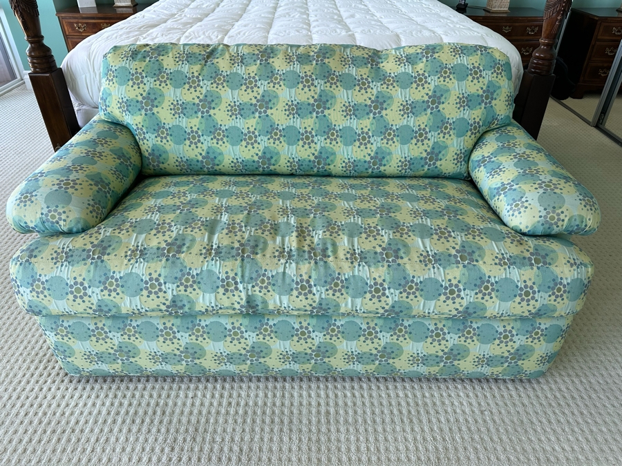 Stylish Designer Upholstered Loveseat Sofa 60W X 39D X 32H [Photo 1]