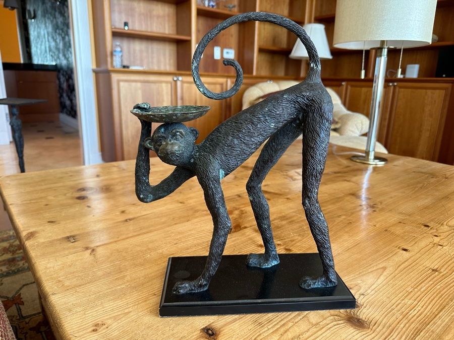 Metal Monkey Soap Stand 13W X 5D X 16H [Photo 3]