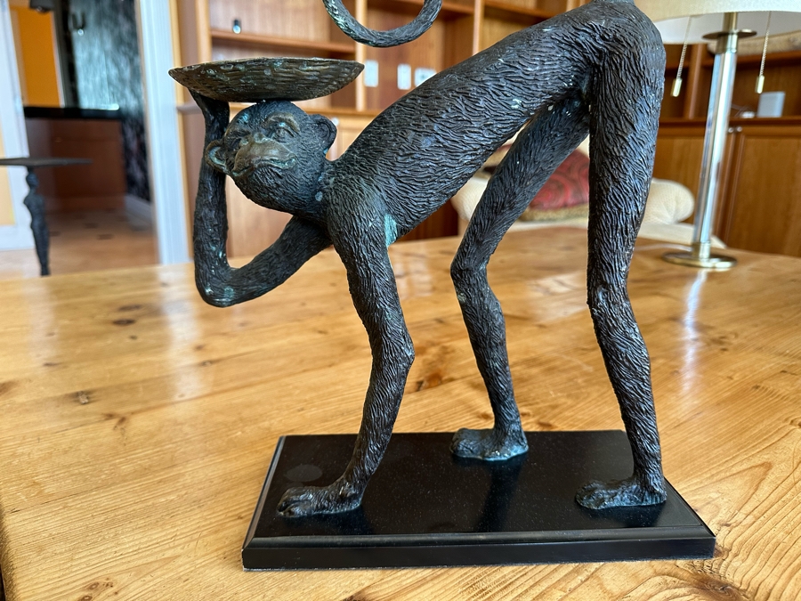 Metal Monkey Soap Stand 13W X 5D X 16H [Photo 2]