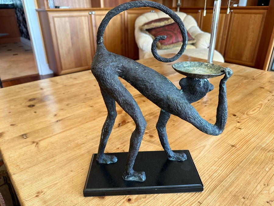 Metal Monkey Soap Stand 13W X 5D X 16H [Photo 4]