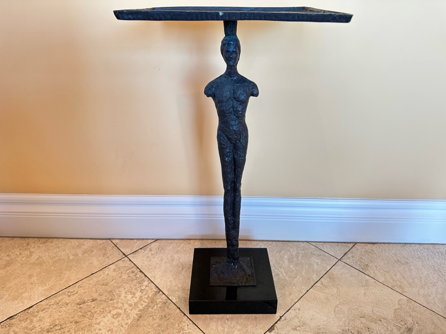 Global Views Manvel Figural Man Side Table 13.5W X 11D X 26.5H Retails $1,350 [Photo 6]