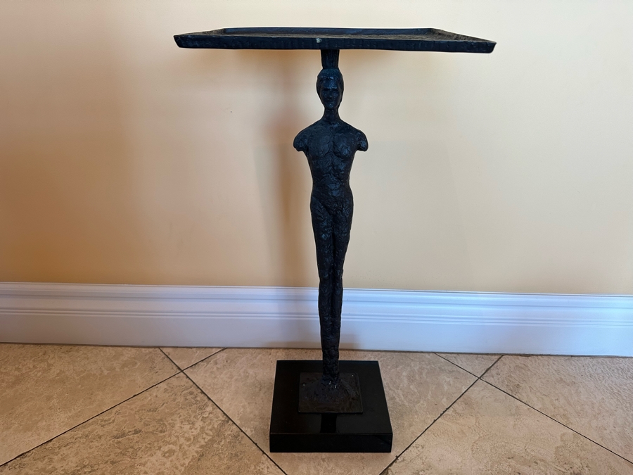 Global Views Manvel Figural Man Side Table 13.5W X 11D X 26.5H Retails $1,350 [Photo 5]