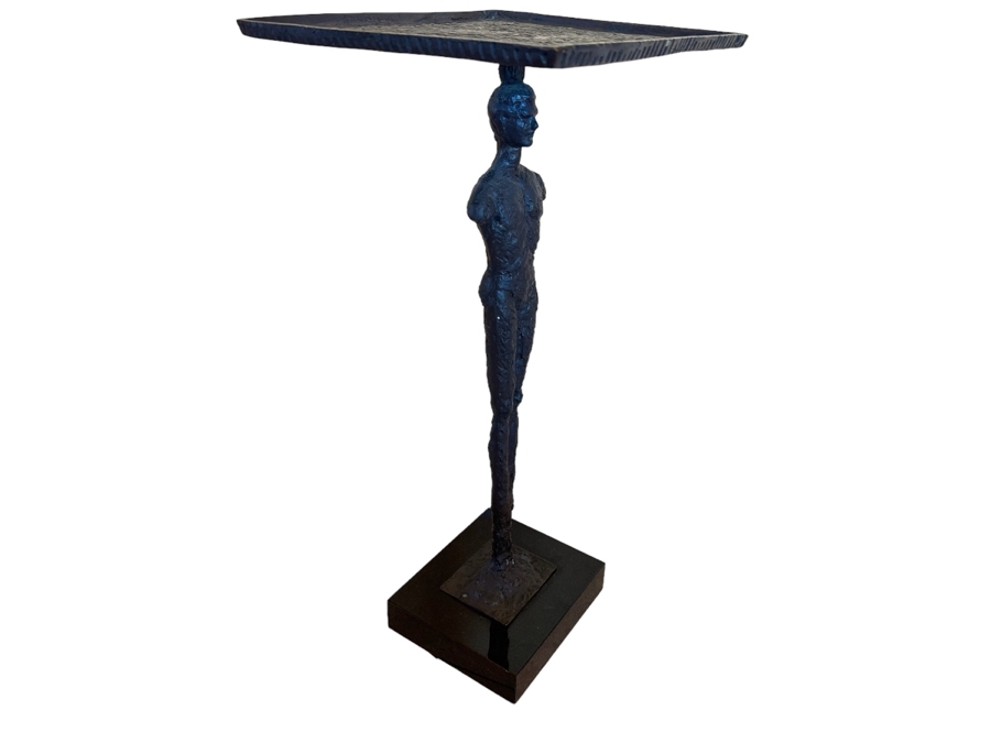 Global Views Manvel Figural Man Side Table 13.5W X 11D X 26.5H Retails $1,350 [Photo 2]