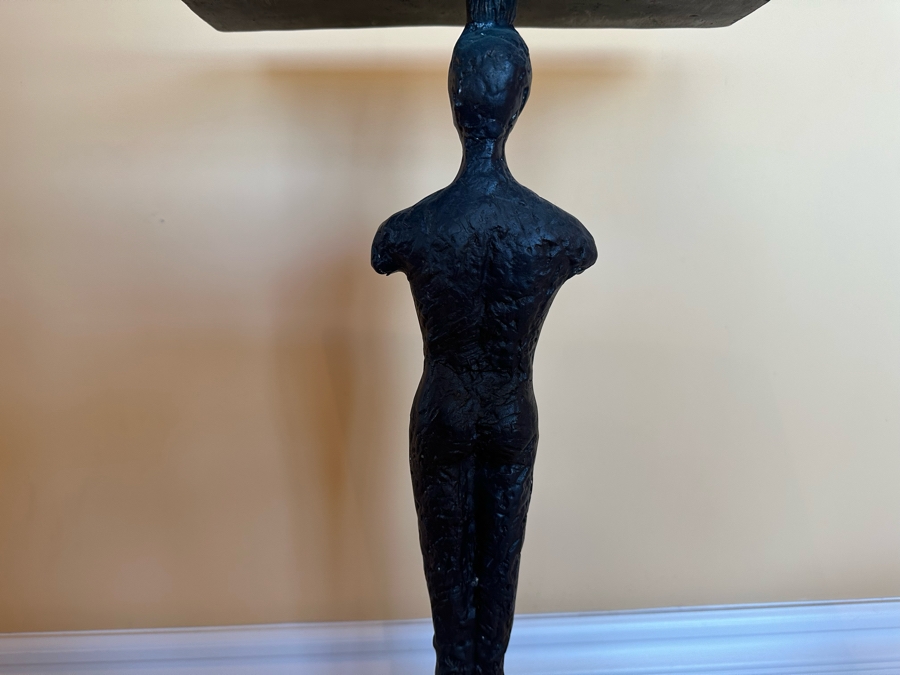 Global Views Manvel Figural Man Side Table 13.5W X 11D X 26.5H Retails $1,350 [Photo 13]