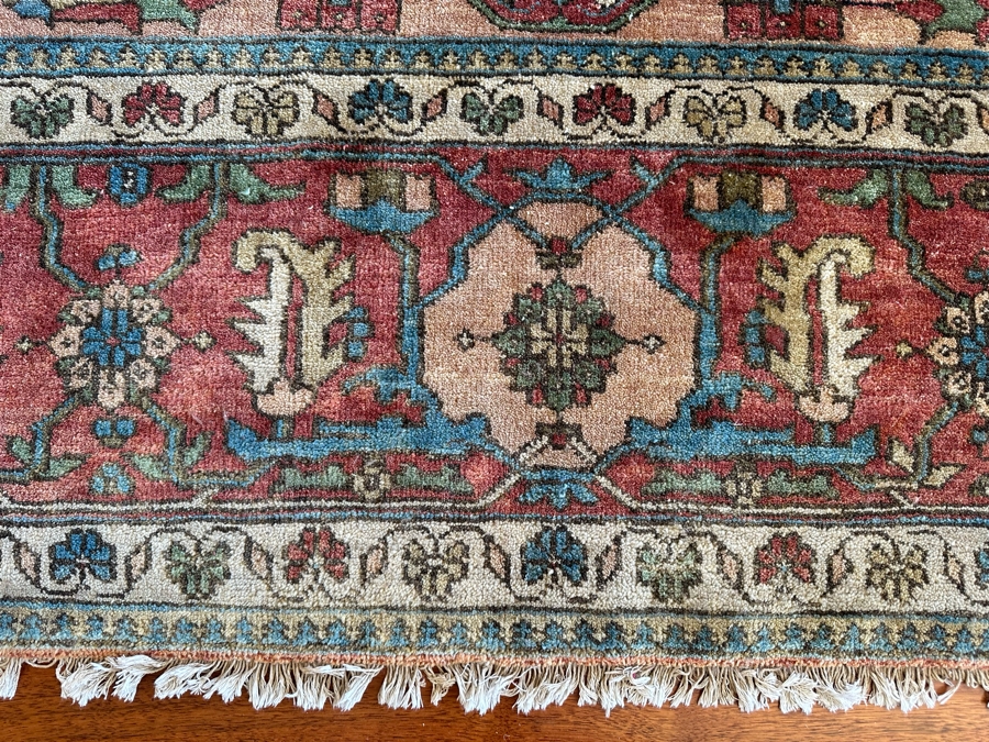 Stunning Hand Knotted Wool Area Rug Made In India 10'1' X 14'1' [Photo 10]