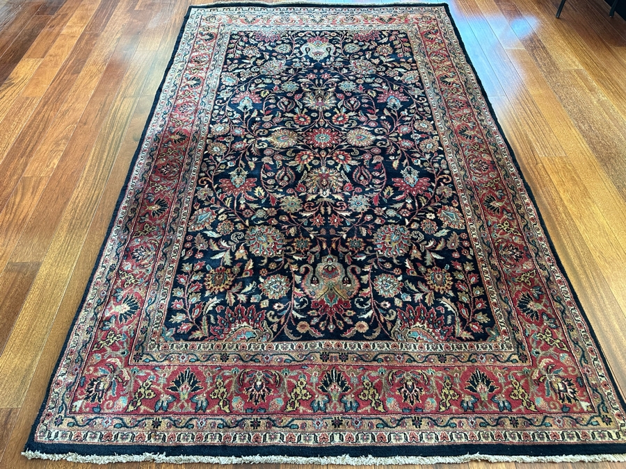 Hand Knotted Wool Persian Area Rug 69' X 111' [Photo 1]