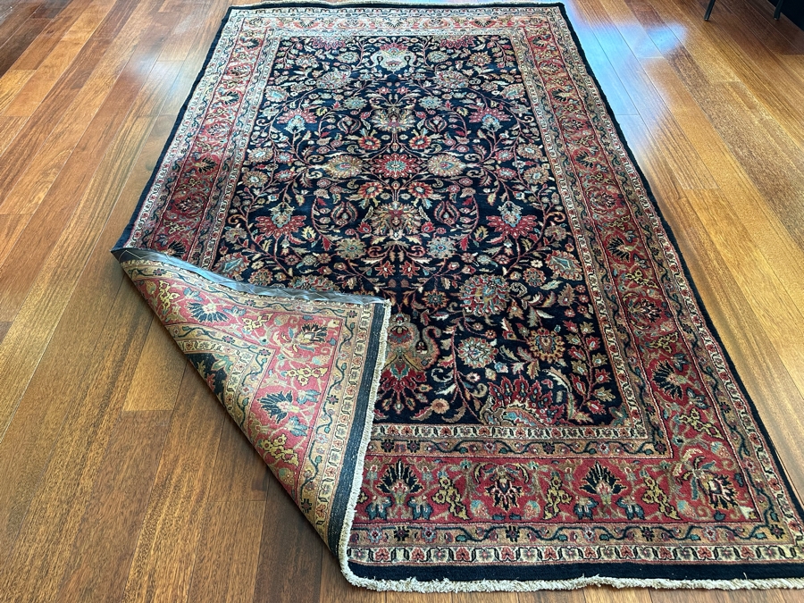 Hand Knotted Wool Persian Area Rug 69' X 111' [Photo 9]