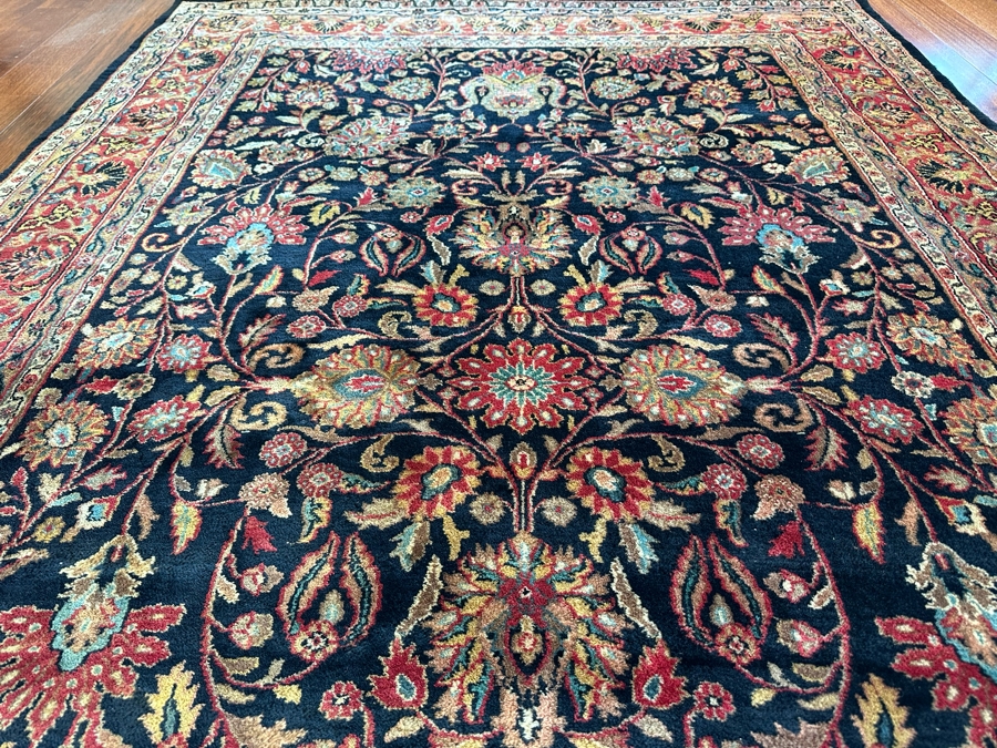 Hand Knotted Wool Persian Area Rug 69' X 111' [Photo 8]