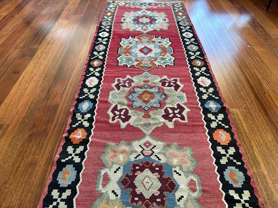 Vintage Kilim Runner Rug 39.5' X 115' [Photo 4]