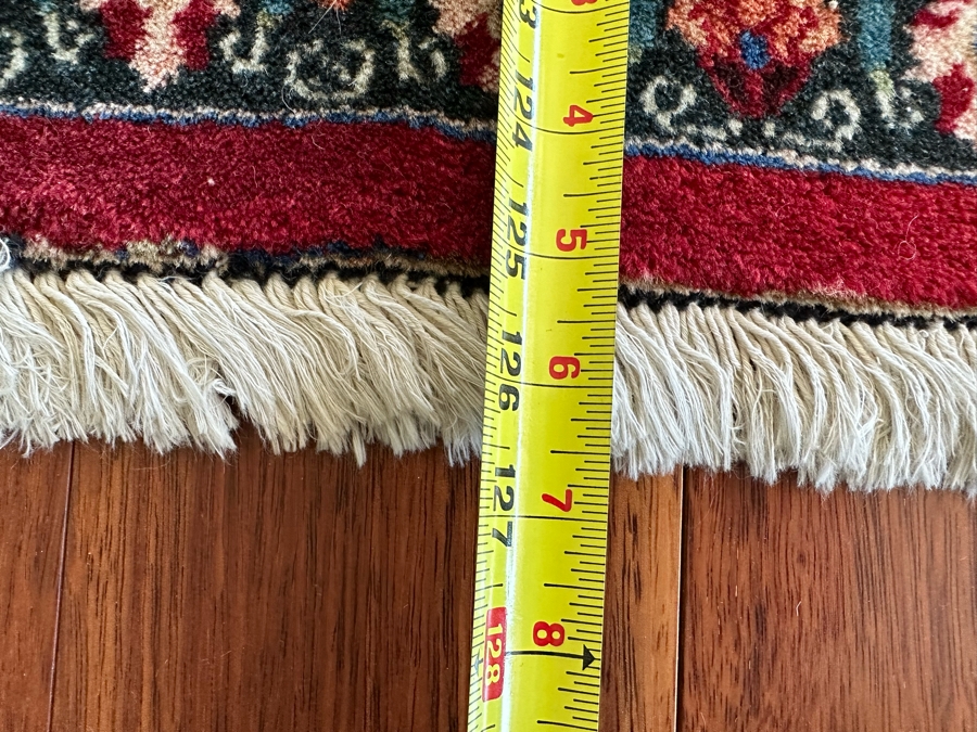 Stunning Signed Hand Knotted Wool Persian Area Rug 84' X 126' [Photo 17]