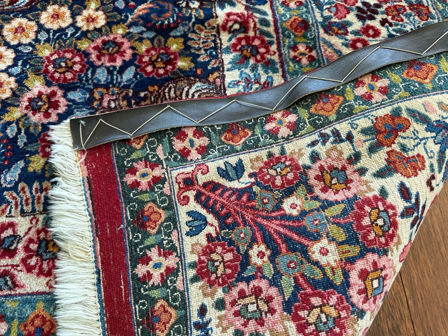 Stunning Signed Hand Knotted Wool Persian Area Rug 84' X 126' [Photo 15]