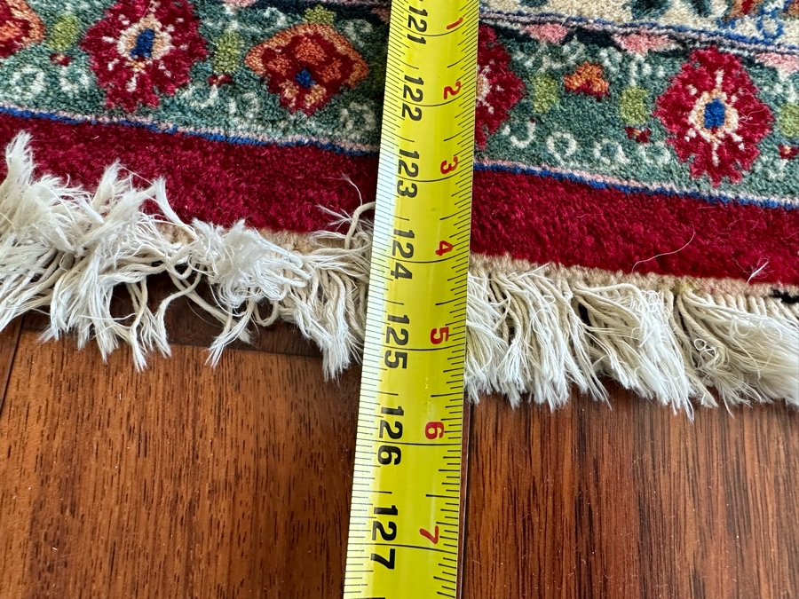 Stunning Signed Hand Knotted Wool Persian Area Rug 84.5' X 124.5' [Photo 15]