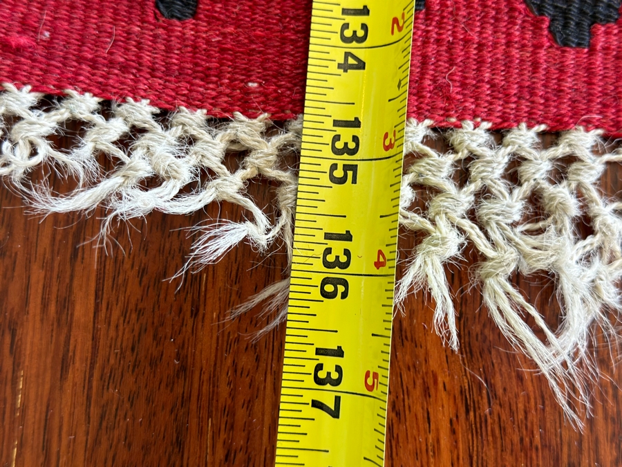 Vintage Hand Knotted Kilim Runner Rug 44.5' X 135' [Photo 11]