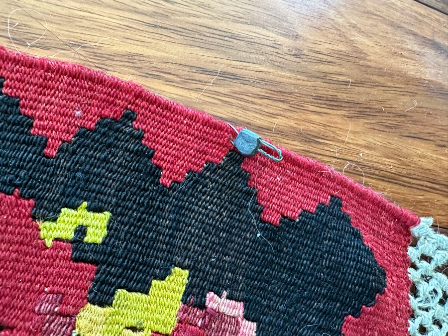 Vintage Hand Knotted Kilim Runner Rug 44.5' X 135' [Photo 8]