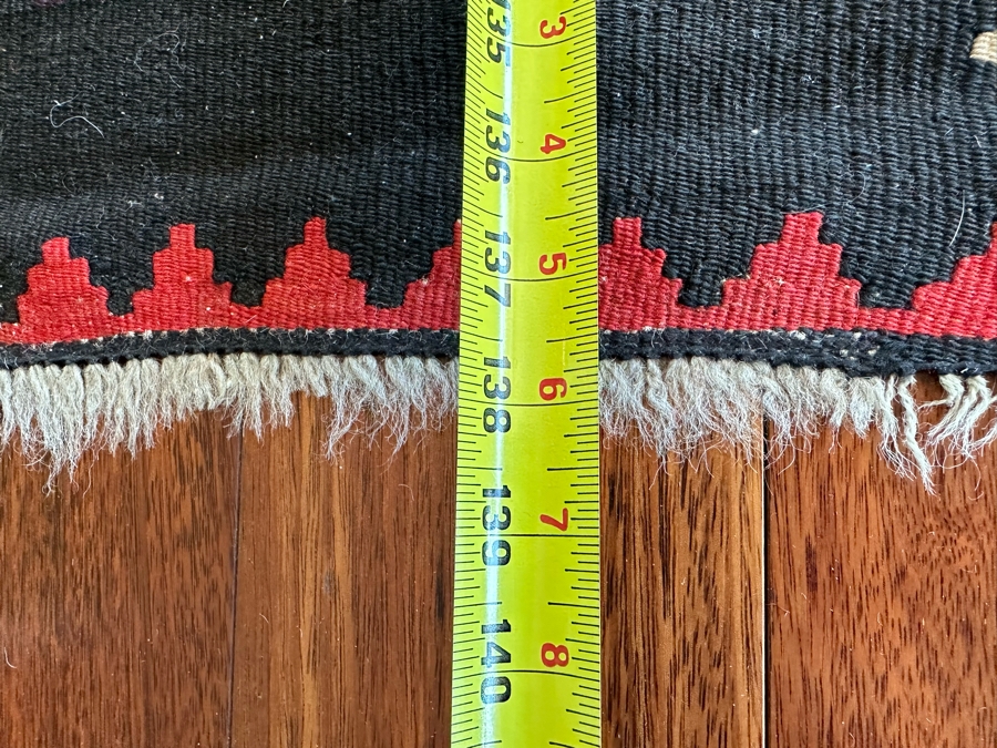 Vintage Hand Knotted Kilim Runner Rug 43' X 138' [Photo 9]