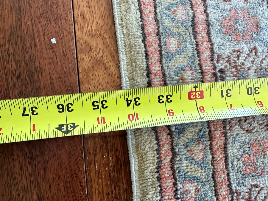 Vintage Hand Knotted Wool Persian Area Rug 34' X 54' [Photo 6]