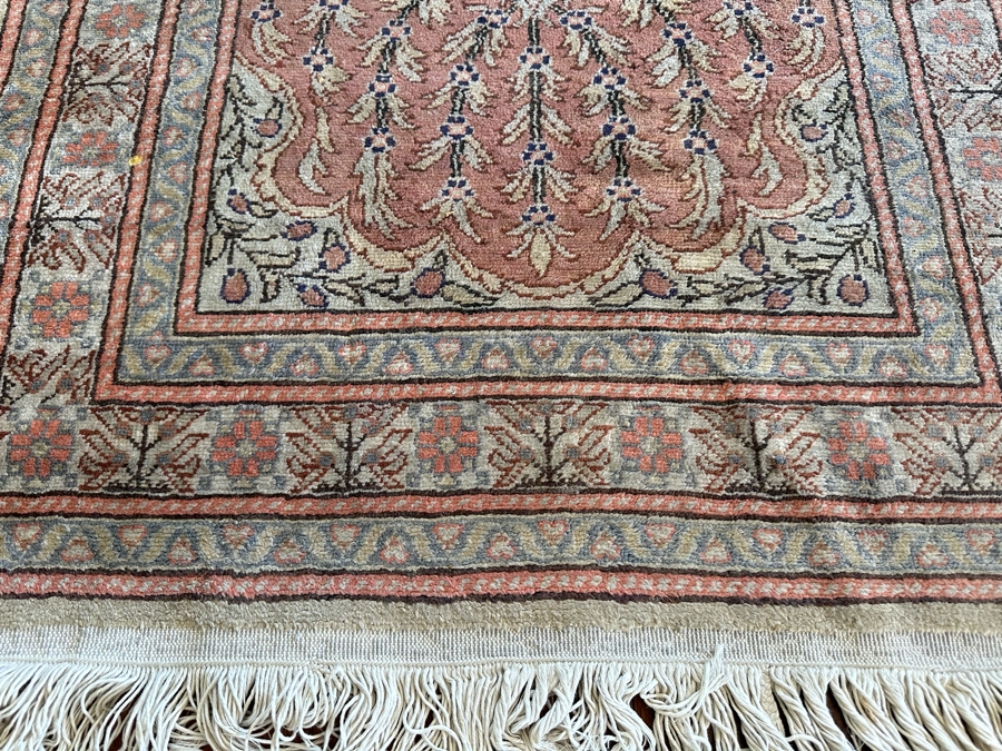 Vintage Hand Knotted Wool Persian Area Rug 34' X 54' [Photo 4]