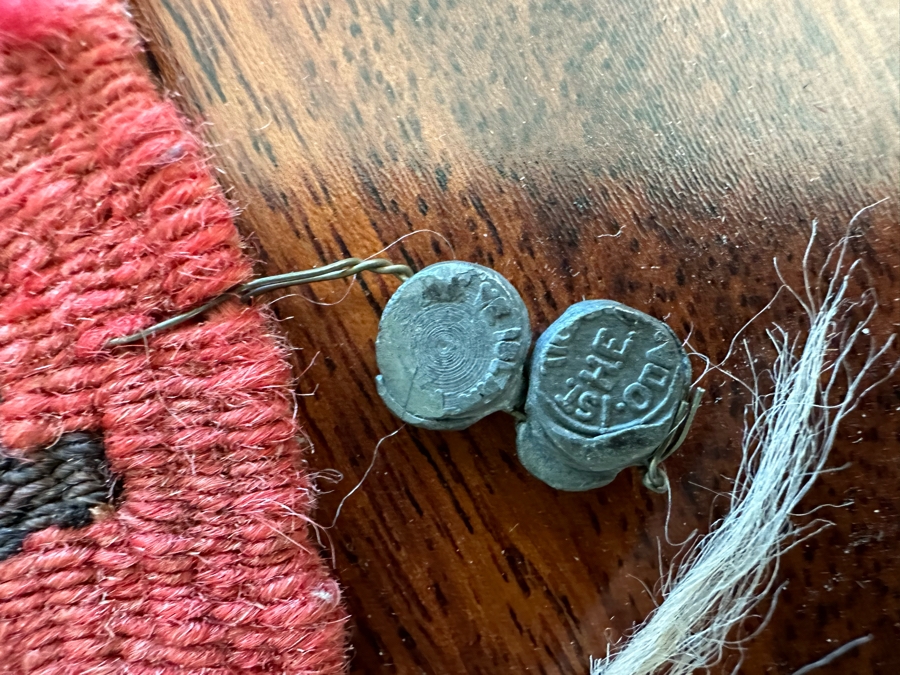 Vintage Hand Knotted Kilim Area Rug 88' X 111' [Photo 7]