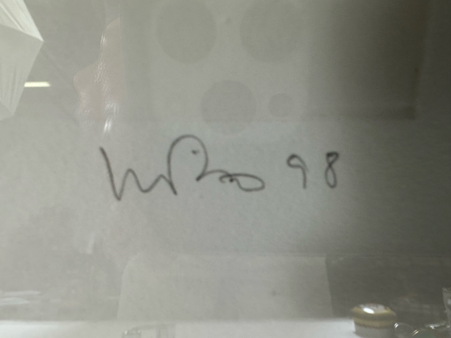 Monique Prieto (b. 1962, Los Angeles) Limited Edition Abstract Color Aquatint On Rag Paper Titled Wistful 1, 1998 Edition 2 Of 25 Pencil Signed By Artist 20 1/2 X 25 Estimate $400-$600 [Photo 6]