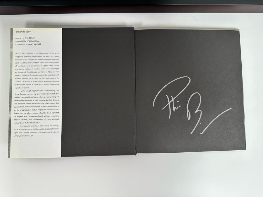 Phil Borges Limited Edition Photograph From Yabelo, Ethiopia Titled Rufo 7 23.5 X 25.5 Framed 27.5 X 28.5 Edition 32 Of 35 Plus Signed Phil Borges Hardcover Book Retails $4,200 [Photo 12]