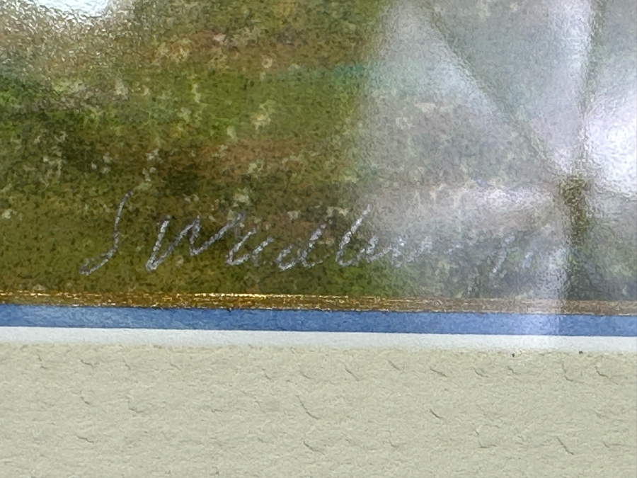 Sandy Wadlington Original Pastel Painting 10 X 7 Framed 20 X 90 Estimate $700 [Photo 10]