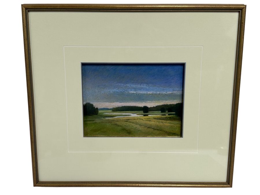 Sandy Wadlington Original Pastel Painting 10 X 7 Framed 20 X 90 Estimate $700 [Photo 2]