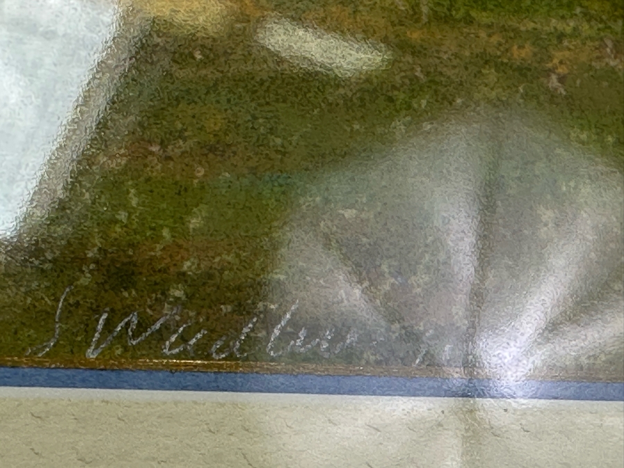 Sandy Wadlington Original Pastel Painting 10 X 7 Framed 20 X 90 Estimate $700 [Photo 11]