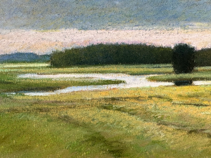 Sandy Wadlington Original Pastel Painting 10 X 7 Framed 20 X 90 Estimate $700 [Photo 4]