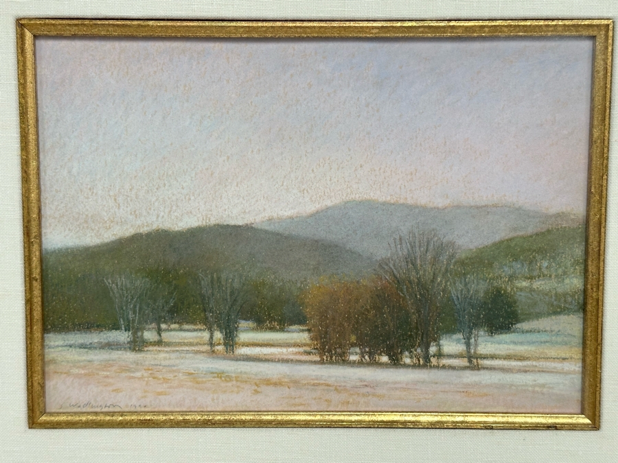 Sandy Wadlington Original Pastel Painting 10 X 7 Framed 20 X 17.5 Estimate $700