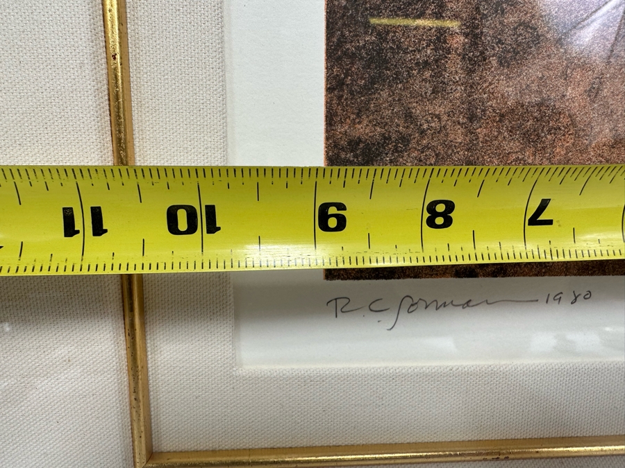 R.C. Gorman Hand Signed Limited Edition Lithograph 1980 Edition 61 Of 150 9.5 X 11.5 Framed 21 X 23 [Photo 11]