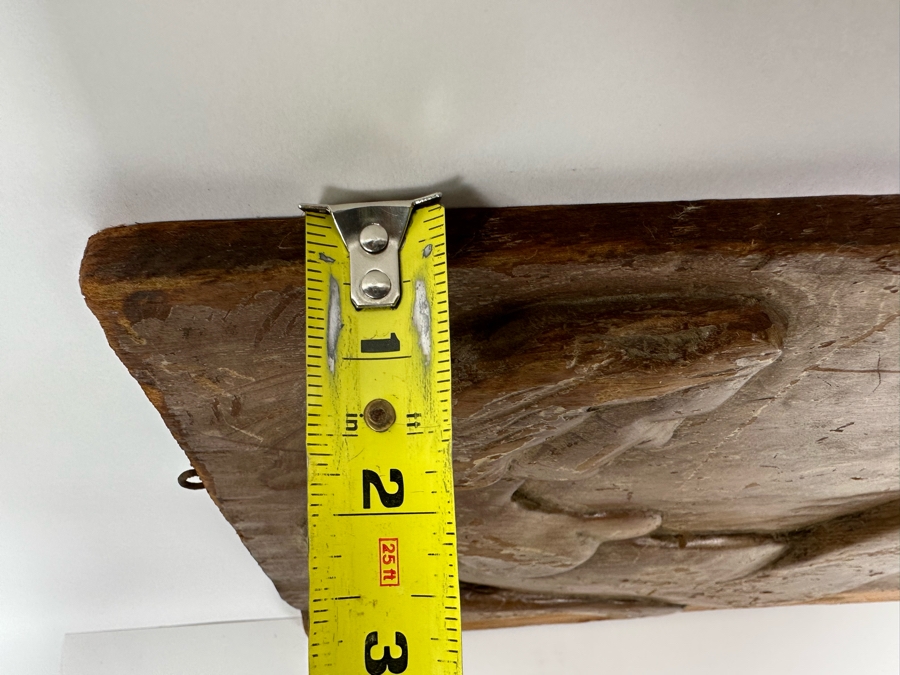 Relief Carved Wall Plaque Of Lying Woman 17.5W X 12H X .5D [Photo 15]