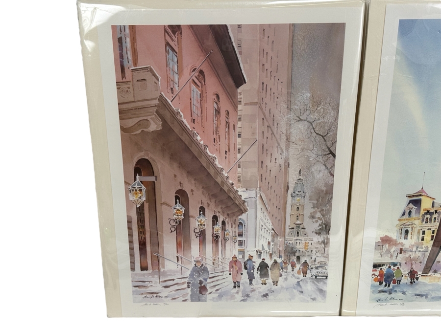 Set Of Three Hand Signed Limited Edition Howard Watson Prints 24 X 18 [Photo 2]