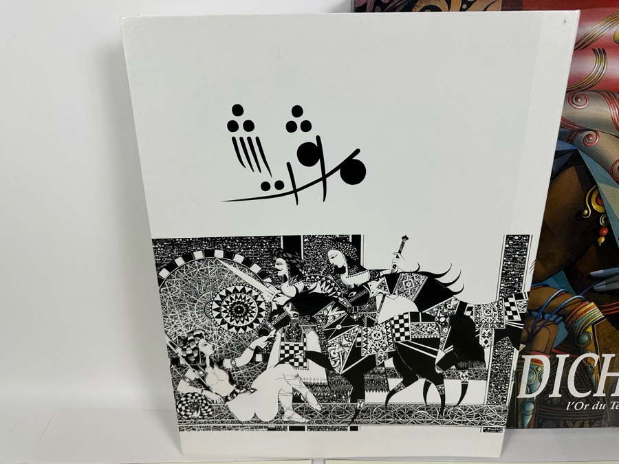 Adel Megdiche (1949-2022, Tunisian) Two Hand-Signed Limited Edition Prints 15.5 X 19.5 & Book [Photo 16]