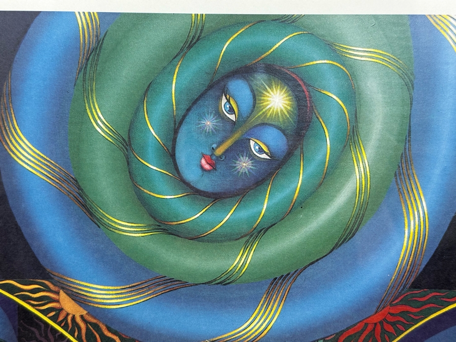 Adel Megdiche (1949-2022, Tunisian) Hand-Signed Limited Edition Print 11 X 17 Framed 17 X 26 [Photo 3]