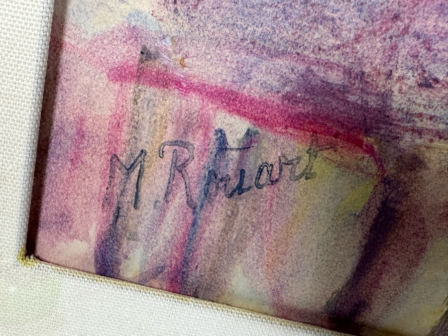 Madeleine Rouart (1896-1986, France) Original Still Life Painting 12.5 X 19 In Gilt Frame 27.5 X 34.5 [Photo 10]