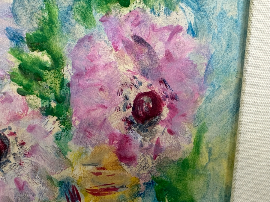 Madeleine Rouart (1896-1986, France) Original Still Life Painting 12.5 X 19 In Gilt Frame 27.5 X 34.5 [Photo 11]