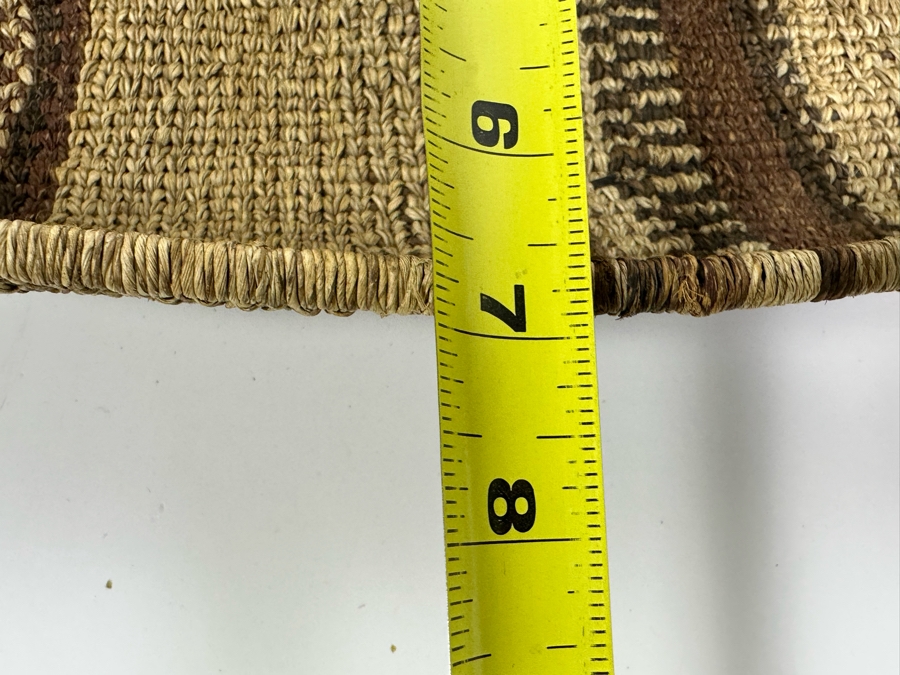 Pair Of African Baskets, Ethiopian Gamble Woven Boat Baskets 20W X 7D X 4H [Photo 6]