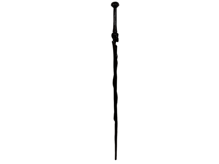 Carved Wooden African Cane 36H [Photo 3]