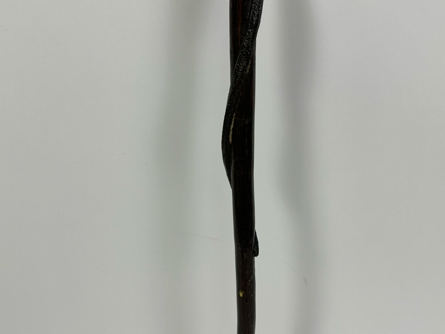 Carved Wooden African Cane 36H [Photo 8]