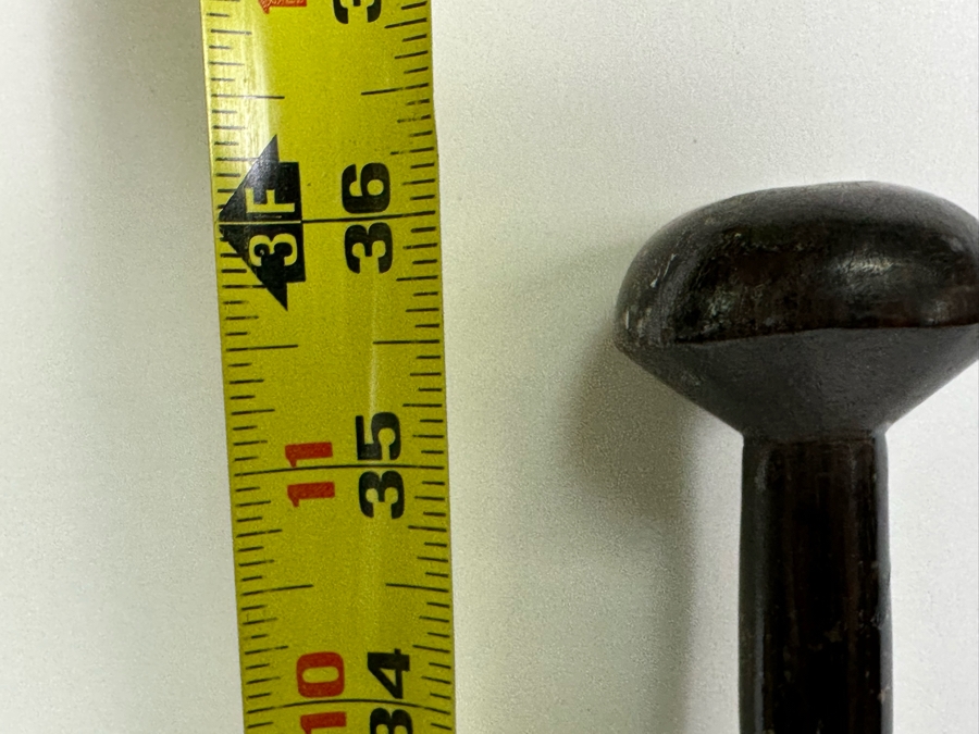 Carved Wooden African Cane 36H [Photo 9]